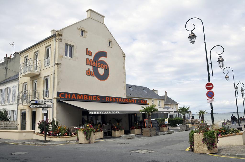 La Maison Du 6 Hotel Arromanches-les-Bains Bagian luar foto